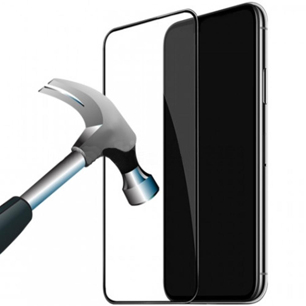 Folie de sticlă compatibilă cu Motorola Edge 60 Pro 5G - Folie de sticlă cu ramă neagră 5D (se curbează și pe părțile curbate)