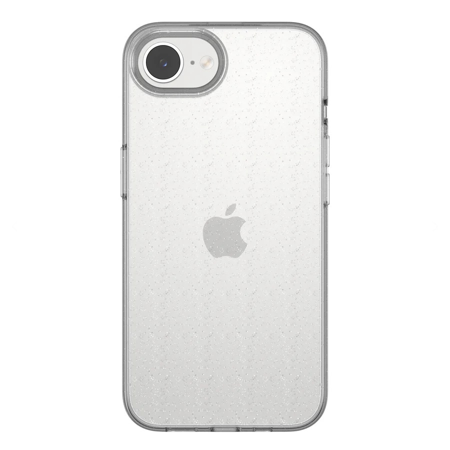 Husa de telefon compatibilă cu iPhone 17e - Carcasă transparentă cu sclipici