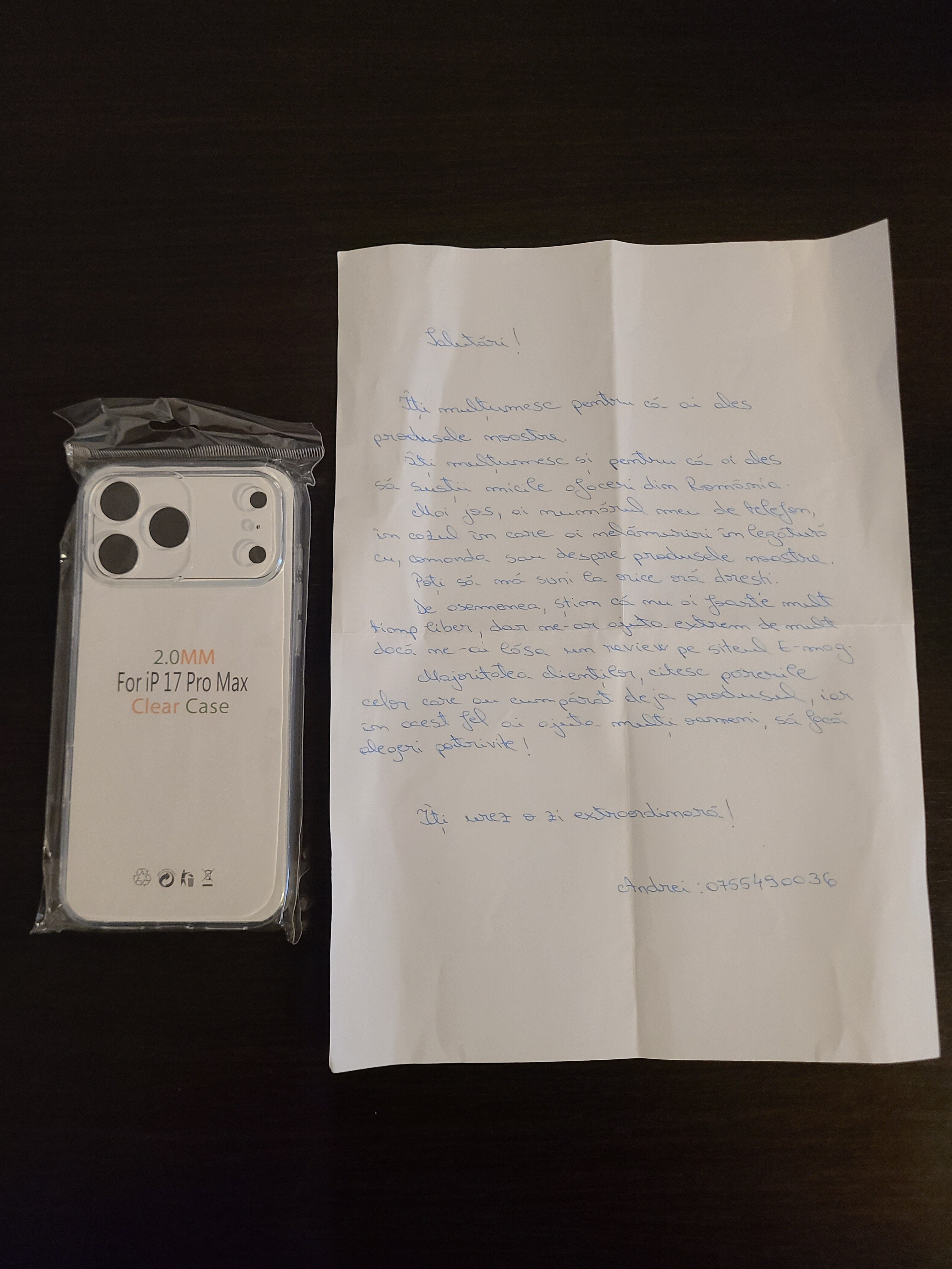 Husa protectie Mat-Tech compatibila cu iPhone 17 Pro Max, Margini ridicare camera, Colturi anti-soc, Decupaje Precise, Rezistenta la impact, Transparenta