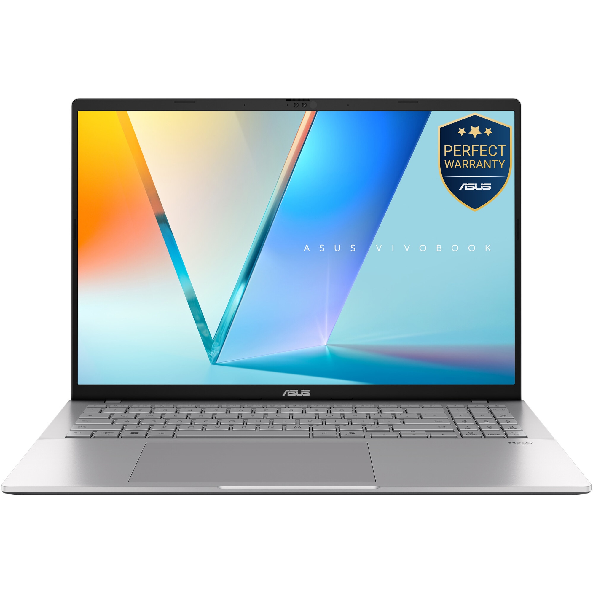Laptop Asus Vivobook S16, M3607HA-RP008, 16.0-inch, WUXGA (1920 x1200)16:10 aspect ratio, AMD Ryzen 7 260 Processor 3.8GHz (24MB Cache, up to5.1 GHz, 8 cores, 16 Threads), AMD XDNA NPU up to 16TOPS, AMDRadeonGraphics, 1x DDR5 SO-DIMM slot, 1x M.2 2280