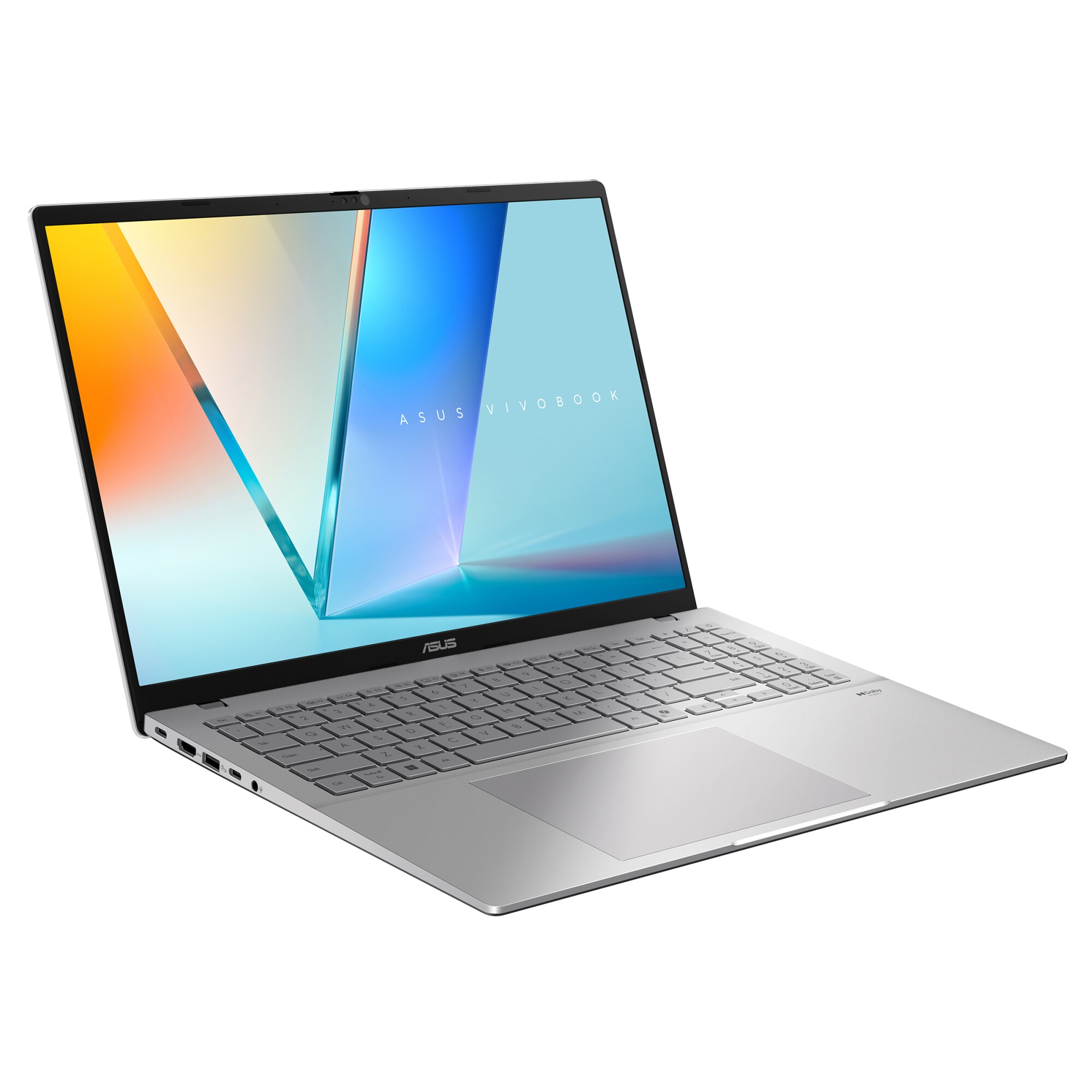 Laptop Asus Vivobook S16, M3607HA-RP008, 16.0-inch, WUXGA (1920 x1200)16:10 aspect ratio, AMD Ryzen 7 260 Processor 3.8GHz (24MB Cache, up to5.1 GHz, 8 cores, 16 Threads), AMD XDNA NPU up to 16TOPS, AMDRadeonGraphics, 1x DDR5 SO-DIMM slot, 1x M.2 2280