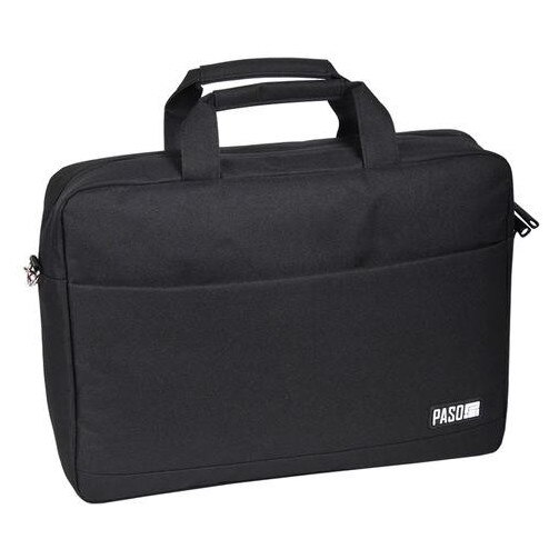 Geanta pentru laptop, PASO, BeUniq, Negru PPBL-2405