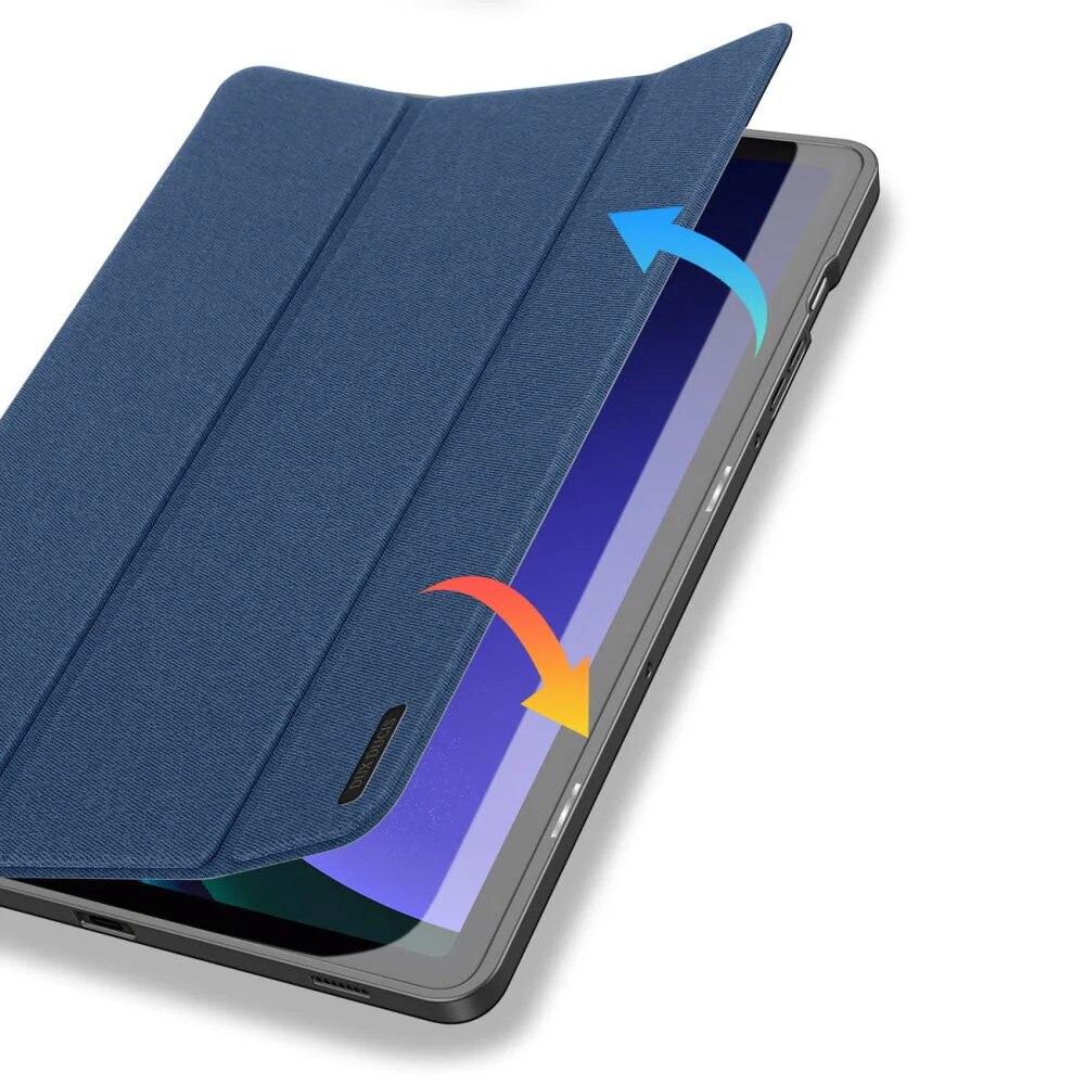Husa Dux Ducis Domo compatibila cu Samsung Galaxy Tab S9 FE, Albastru