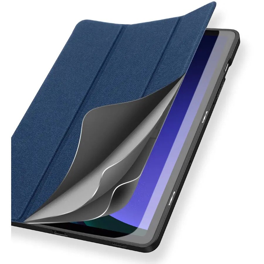 Husa Dux Ducis Domo compatibila cu Samsung Galaxy Tab S9 FE, Albastru
