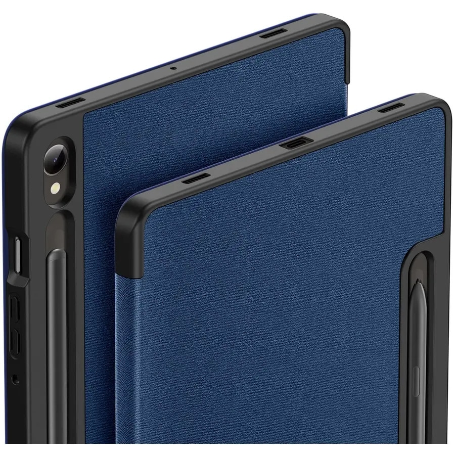 Husa Dux Ducis Domo compatibila cu Samsung Galaxy Tab S9 FE, Albastru