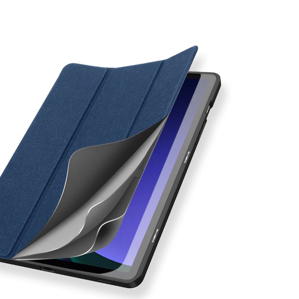 Husa Dux Ducis Domo compatibila cu Samsung Galaxy Tab S9 FE, Albastru