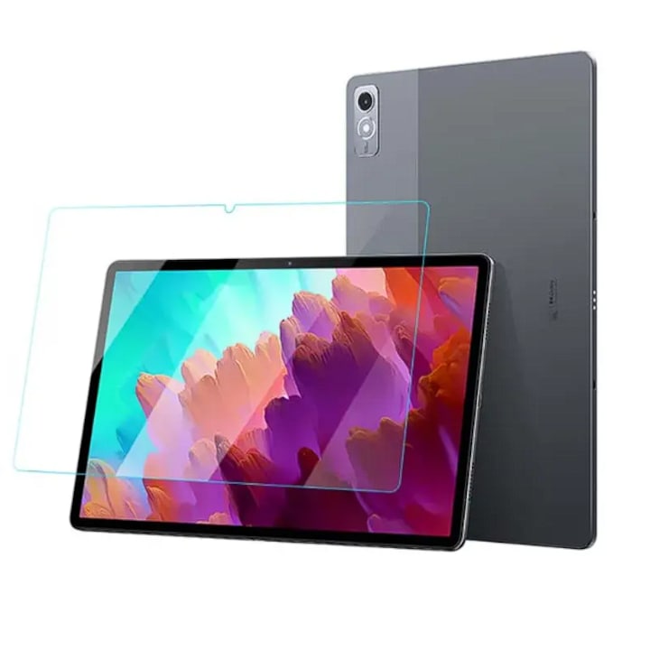 Folie protectie sticla DDOLI® pentru tableta Lenovo P12, 12.7 inch cu extraprotectie transport