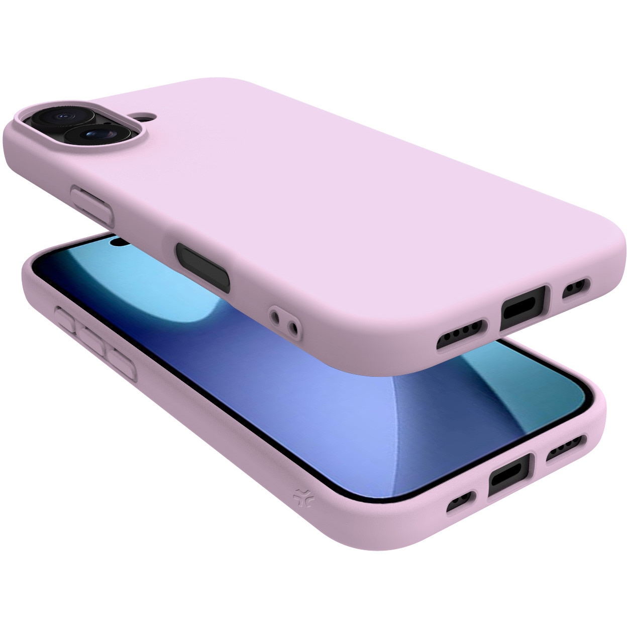 Husa de protectie Celly Silicon pentru iPhone 17, Roz