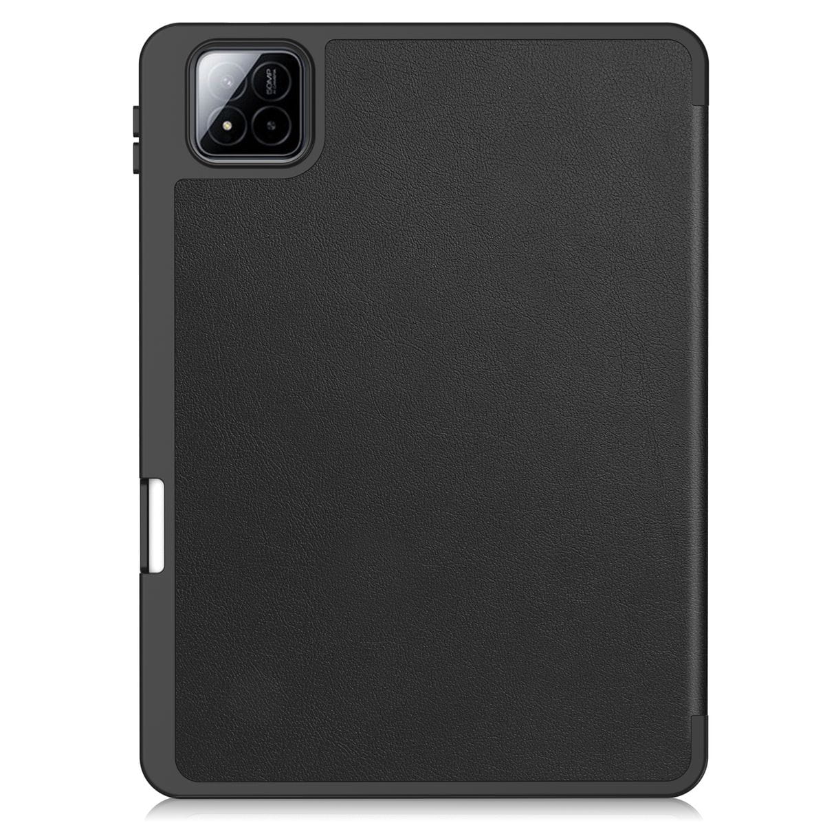 Husa tableta Bizon Case Tab Lizard pentru Xiaomi Pad 7 / 7 Pro, negru