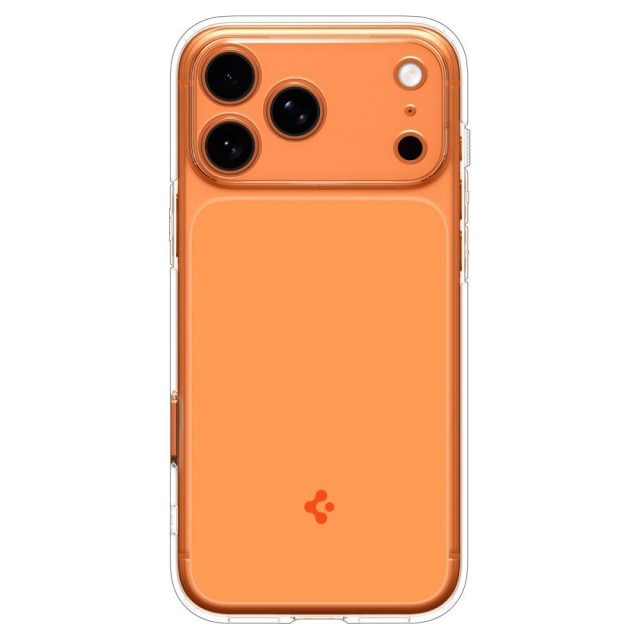 Husa Spigen Pentru iPhone 17 Pro Max, Hybrid T MagSafe, Protectie La Camere si Colturi, Functie MagSafe, Glossy Orange - 6063