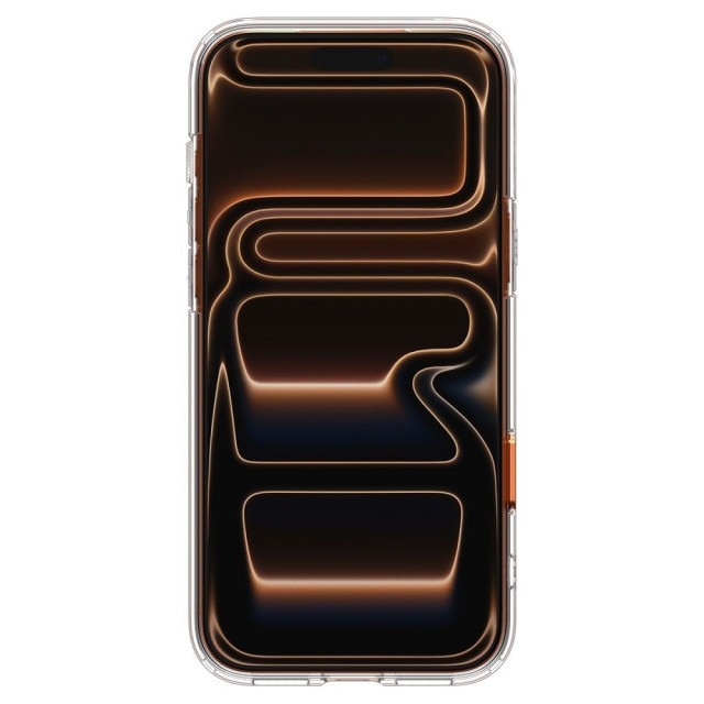 Husa Spigen Pentru iPhone 17 Pro Max, Hybrid T MagSafe, Protectie La Camere si Colturi, Functie MagSafe, Glossy Orange - 6063