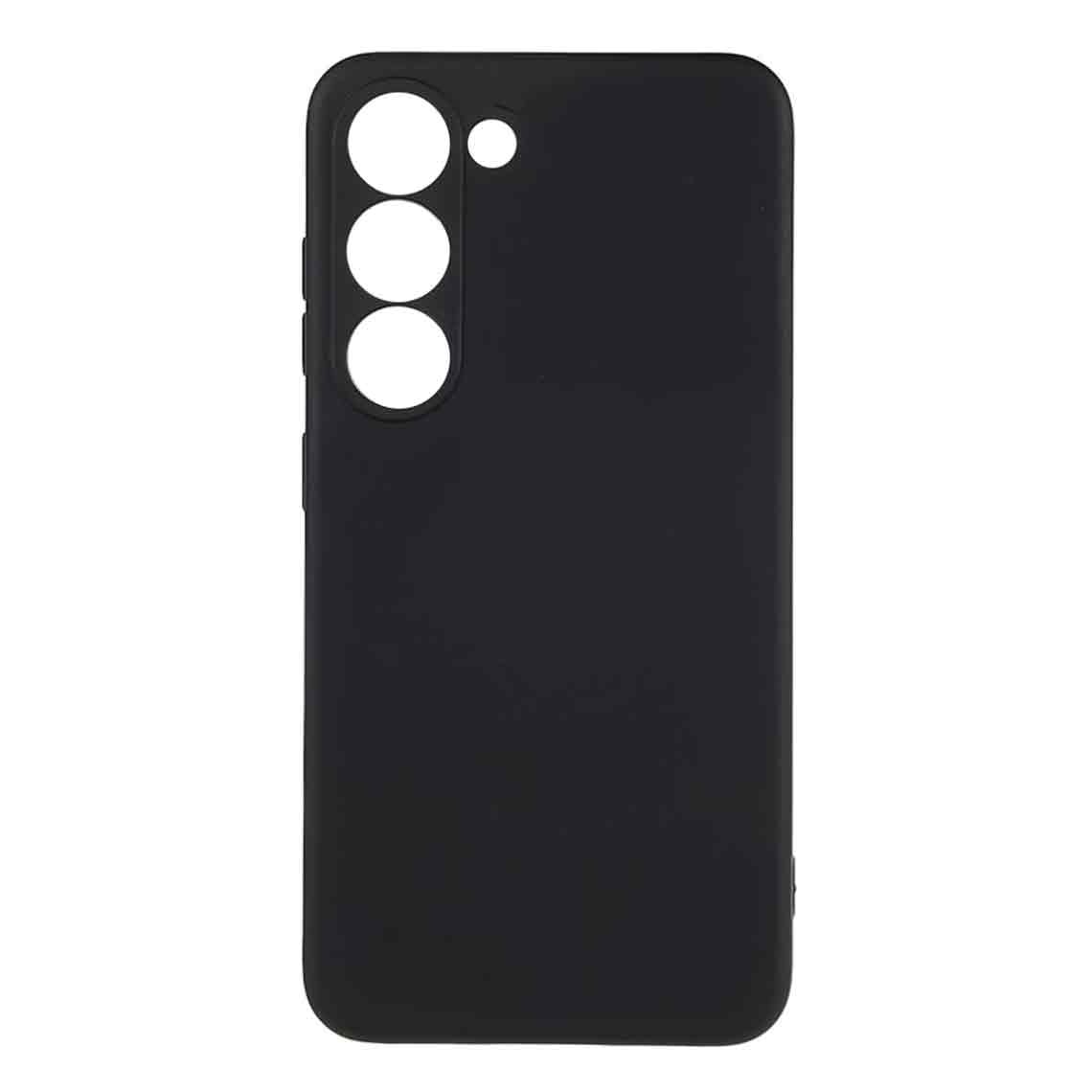Husa pentru Samsung S22, Mata, Ultrasubtire, din silicon gel, cu decupaje la camere, 0.3mm, antiamprente, Gekko, Neagra