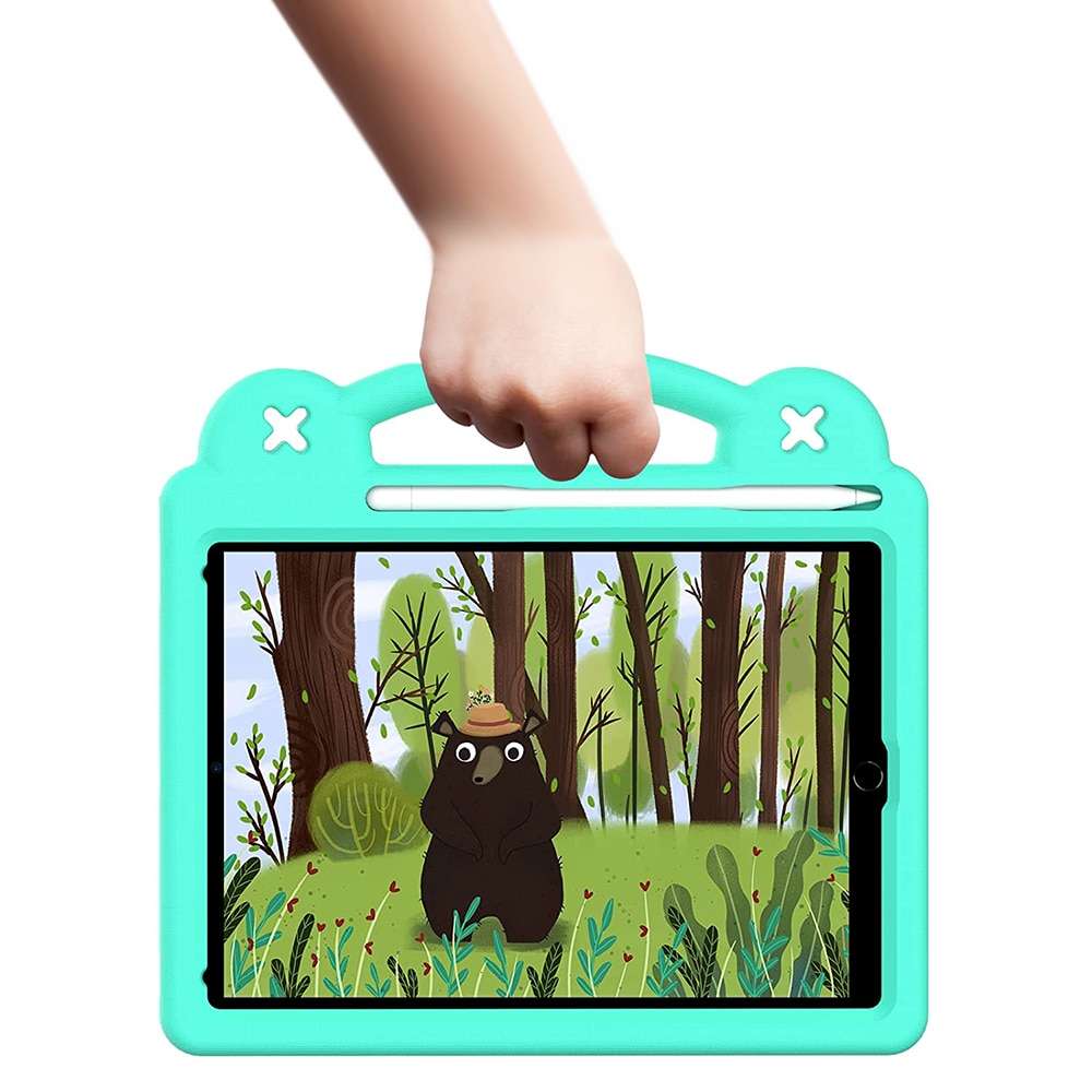 Husa pentru copii pentru iPad 9.7 2017 / 2018, iPad Pro 9.7 2016, cu suport, XGSM, Verde