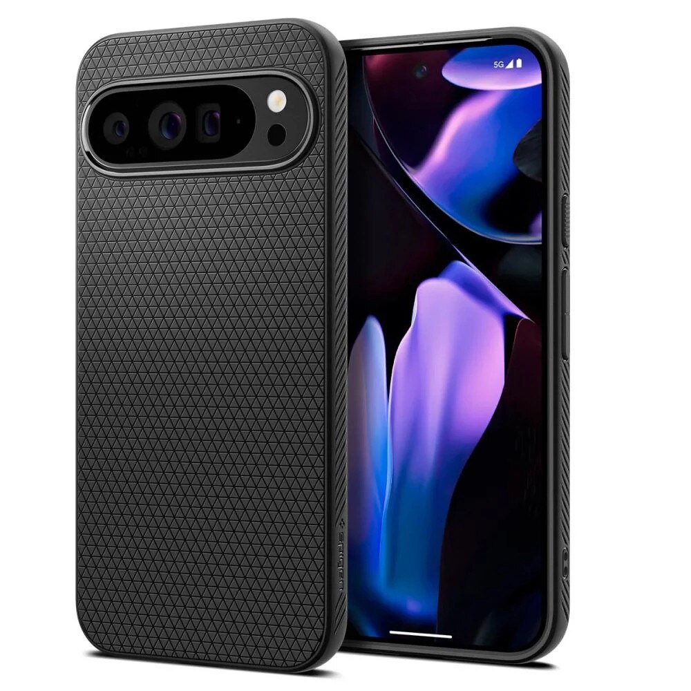 Carcasa Spigen Liquid Air compatibila cu Google Pixel 9 Pro XL Matte Black