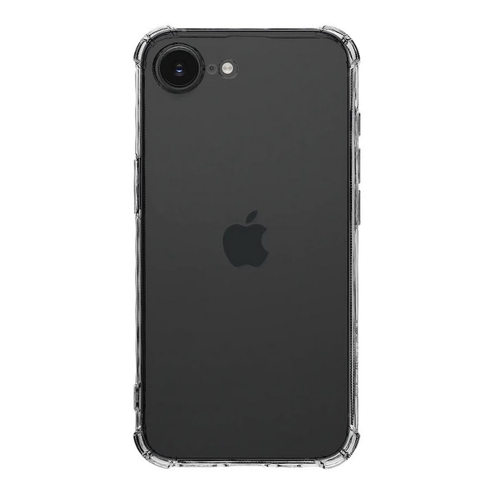 Husă de telefon compatibilă cu iPhone 17e - Husă transparentă rezistentă la șocuri