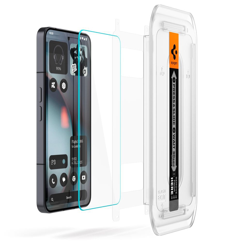 Folie pentru Nothing Phone (3) (set 2) - Spigen Glas.tR EZ FIT - Clear