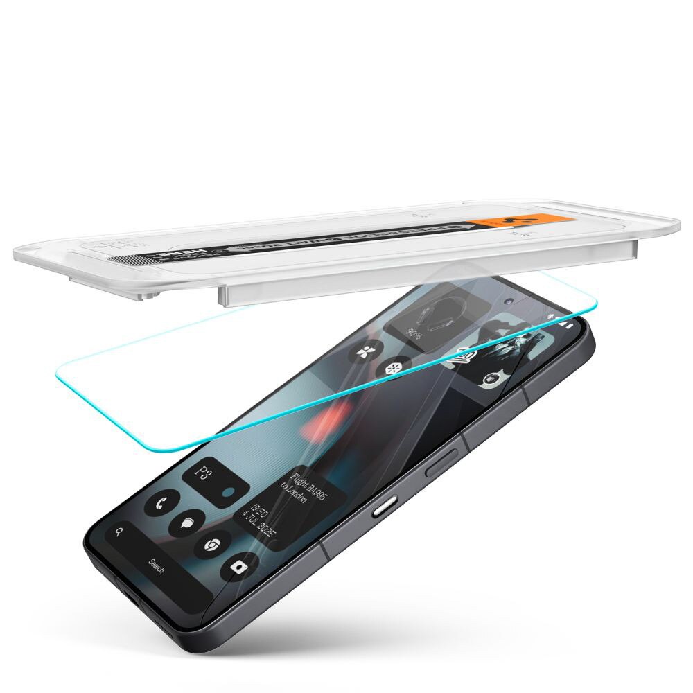 Folie pentru Nothing Phone (3) (set 2) - Spigen Glas.tR EZ FIT - Clear