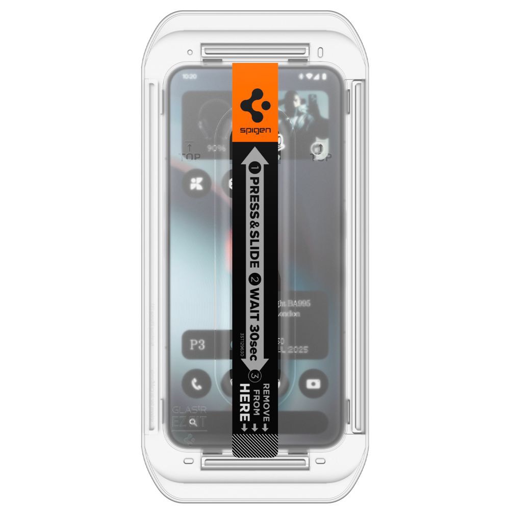 Folie pentru Nothing Phone (3) (set 2) - Spigen Glas.tR EZ FIT - Clear