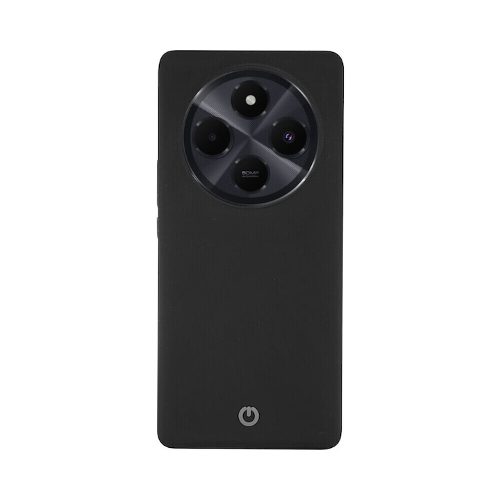 Husa CENTO Rio compatibila cu Xiaomi Redmi 14C Black (SILICON)