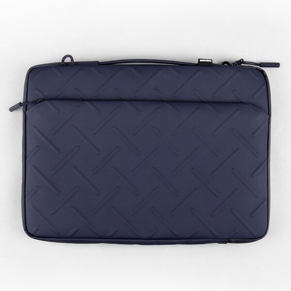 Etui laptop Juno, granat, pentru laptopuri pana la 14", material nylon
