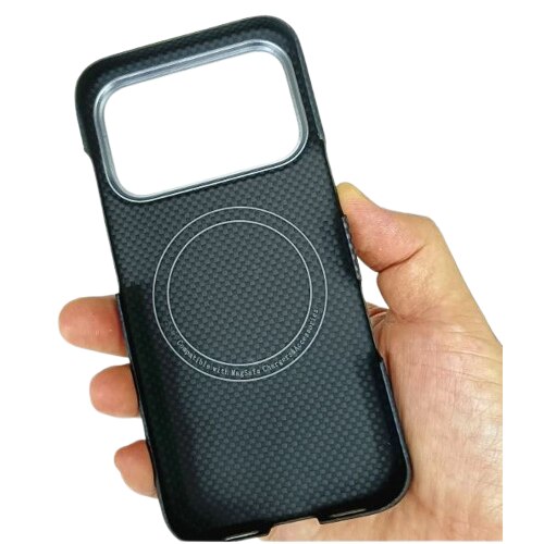 Husă pentru telefon, husa din fibră de Kevlar, rezistentă la șocuri, anti-alunecare, colorată Blue Sunrise, pentru Apple iPhone 17 Pro