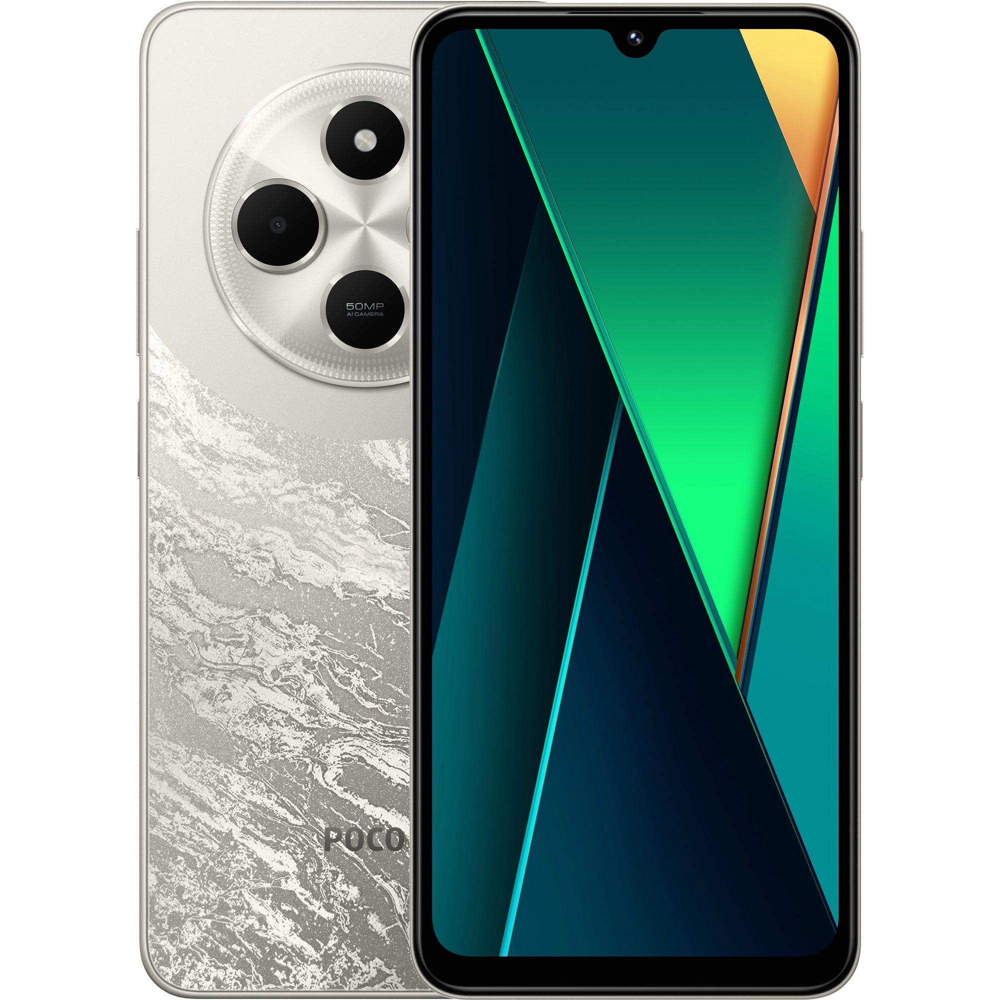 Telefon mobil Poco C75, 8GB RAM, 256GB, Gold