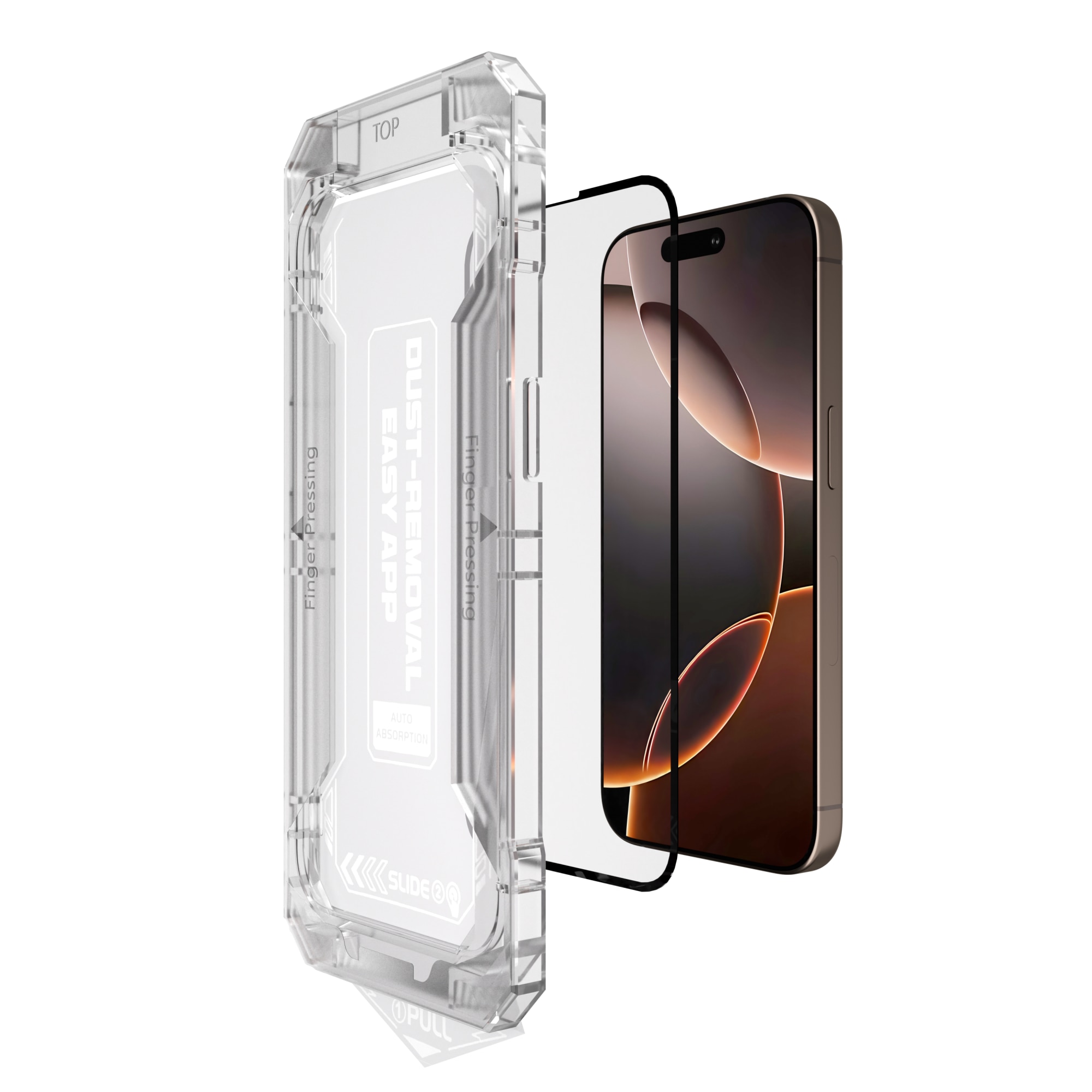Folie de protectie din sticla All-rounder NEXT ONE pentru iPhone 16 Pro Max