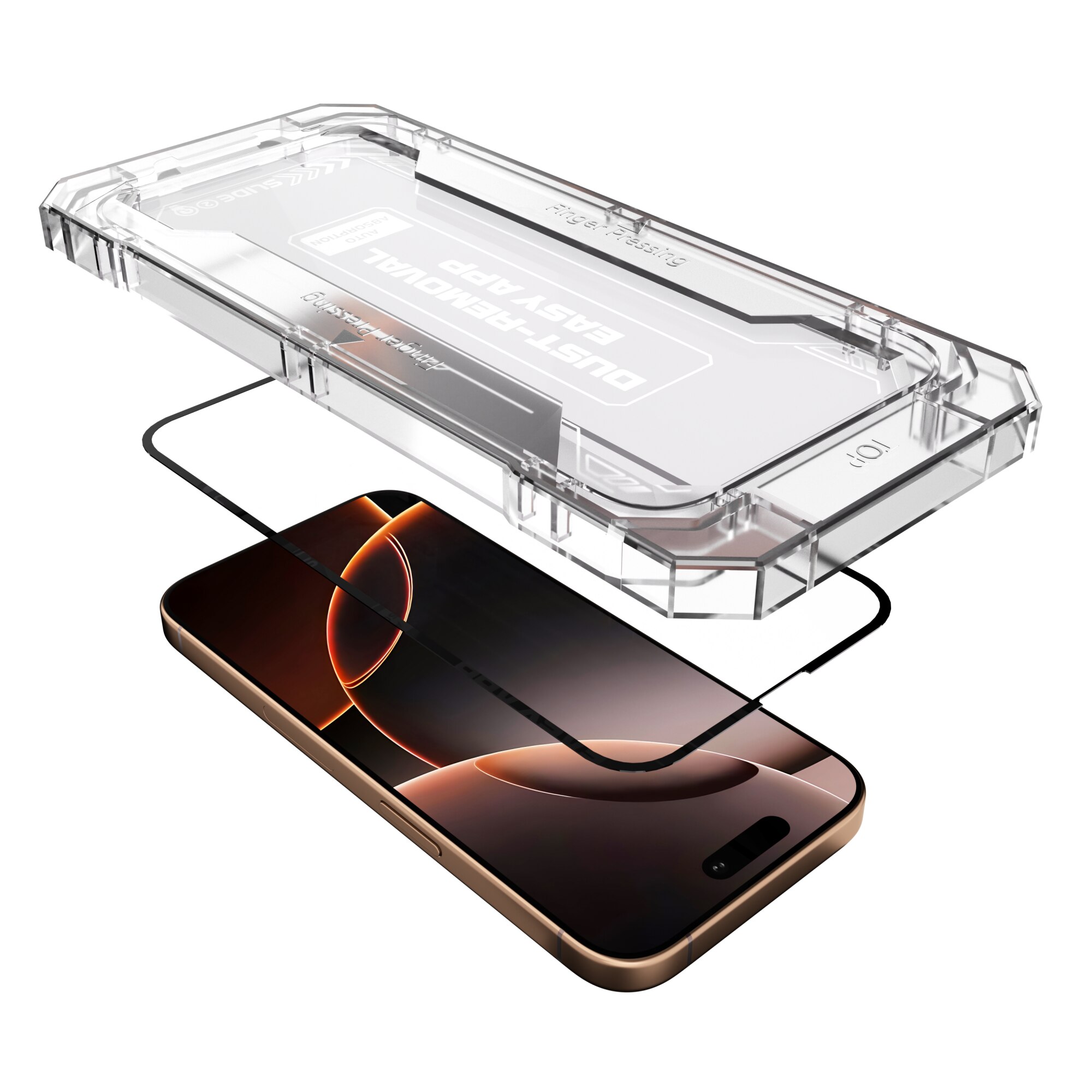 Folie de protectie din sticla All-rounder NEXT ONE pentru iPhone 16 Pro Max