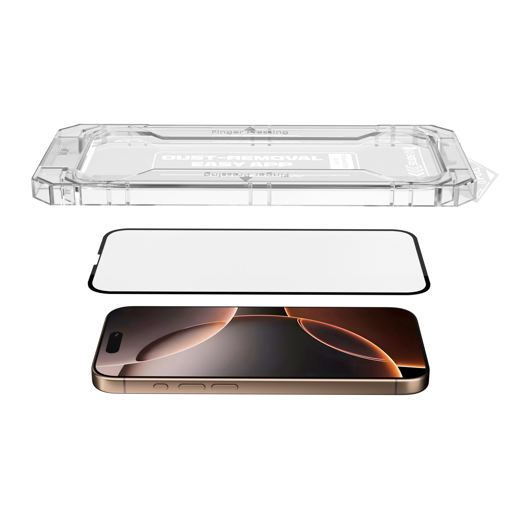 Folie de protectie din sticla All-rounder NEXT ONE pentru iPhone 16 Pro Max