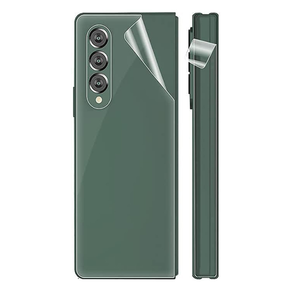 Folie de Protectie Spate si SideBar pentru Samsung Galaxy Z Fold5 5G / Z Fold 5 5G, Silicon Hydrogel Regenerabil, Flexible Hydro-Crystal, Optim Solution, Full Glue, Instalare usoara