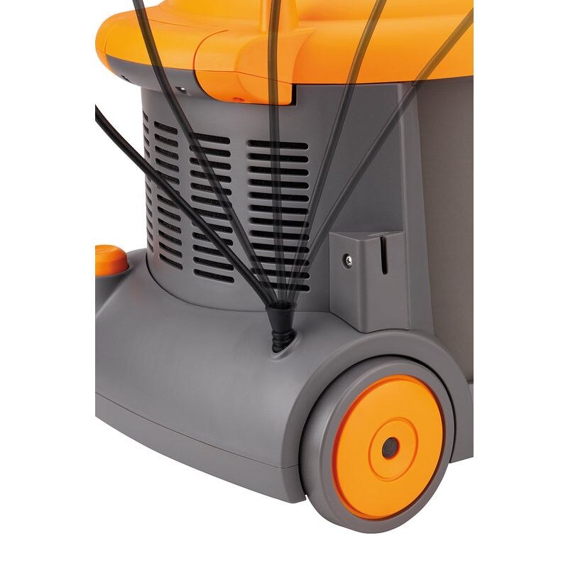 Aspirator, ETA, ETA046790010, 890 W, Sac de praf 18 l, 77 dB, Negru/Portocaliu
