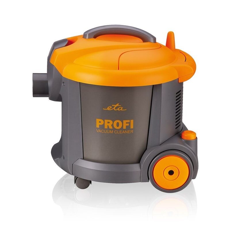 Aspirator, ETA, ETA046790010, 890 W, Sac de praf 18 l, 77 dB, Negru/Portocaliu
