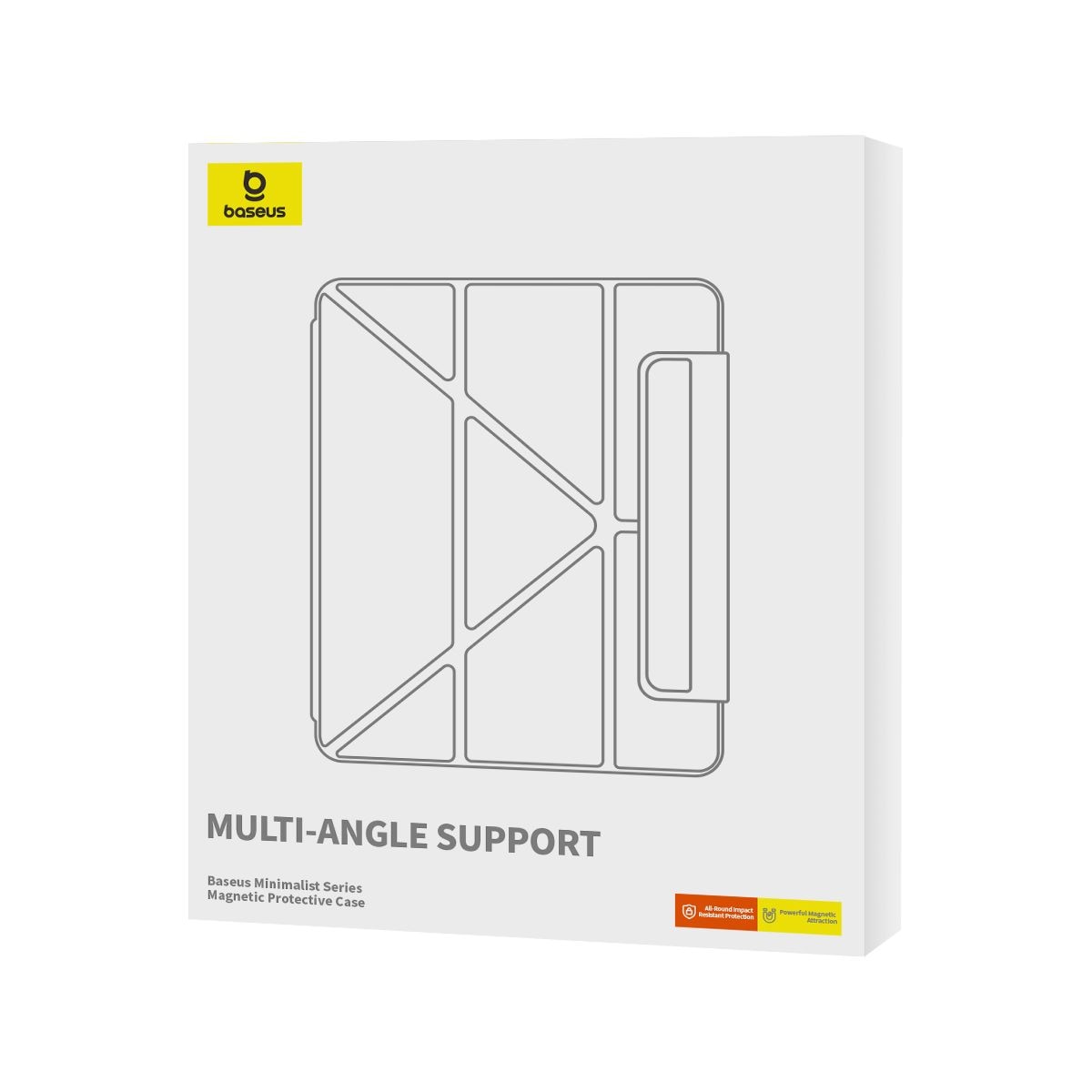 Husa pentru tableta BASEUS Magnetic Minimalist compatibila iPad Pro 13inch /2024, mov