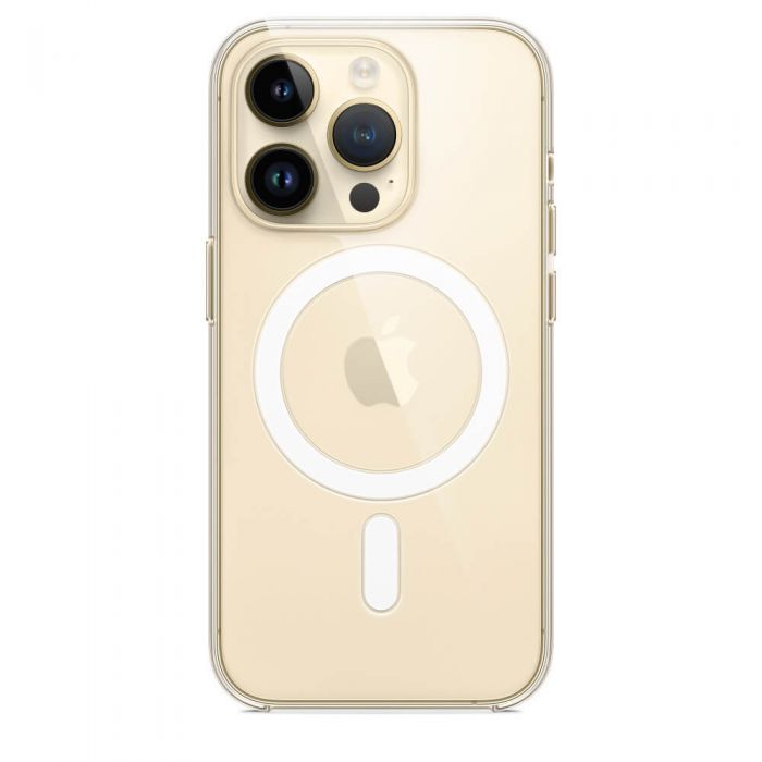 Husa de protectie ClearCase with MagSafe pentru Apple iPhone 14 Pro Max, Transparent