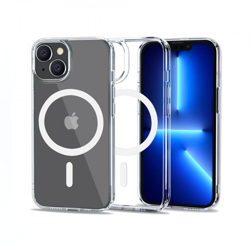 Husa de protectie ClearCase with MagSafe pentru Apple iPhone 14 Pro Max, Transparent