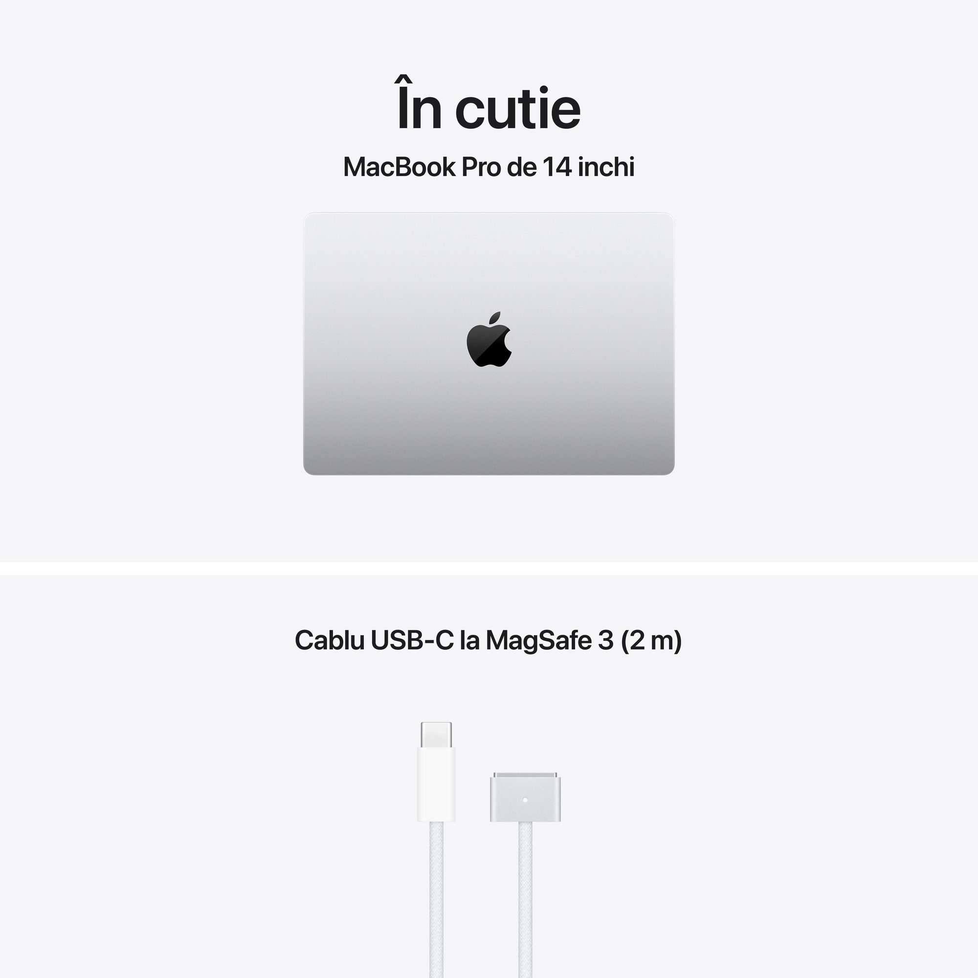 Laptop Apple MacBook Pro 14, Procesor Apple M5, 32GB RAM, 2TB SSD, Argintiu, 14.2"