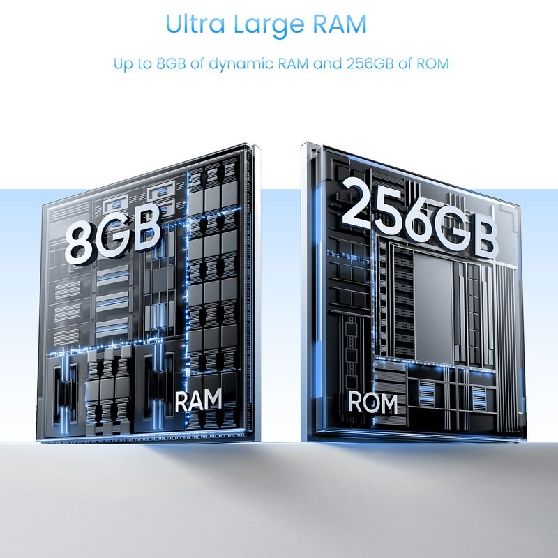 Telefon mobil, Realme C71 4G 8+256GB, Alb, ecran de 6.67 inch, rata de reimprospatare de 120Hz, incarcare rapida de 45W