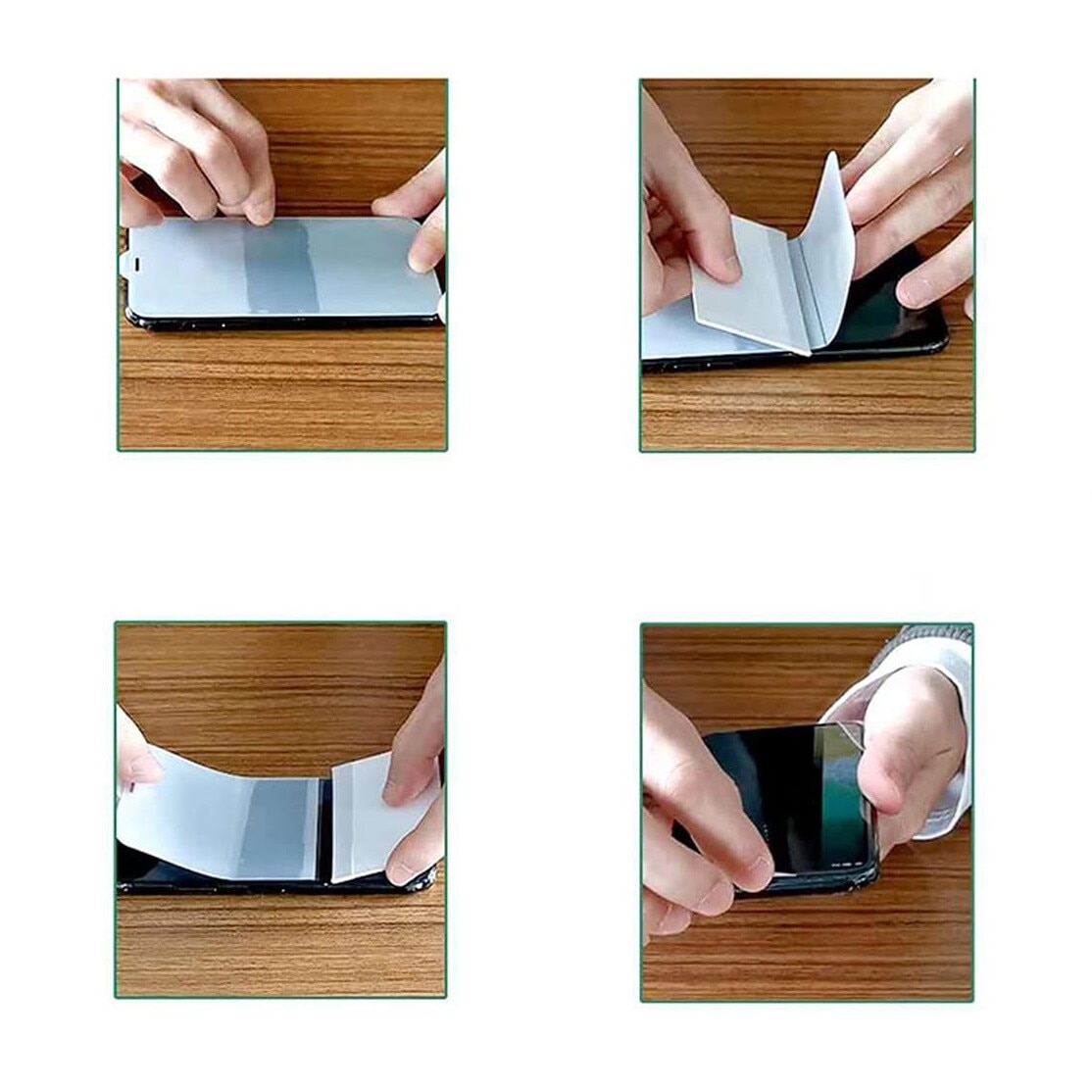 Folie de protectie ecran Mata din silicon compatibila cu iPhone 15 Pro, Anti Amprente, Perfect fit, TPU, acopera tot ecranul, transparenta, ISAG®