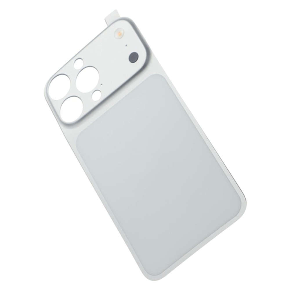 Folie Spate Transformare in iPhone 17 Pro pentru iPhone 13 Pro, Autocolant Full Glue, Acoperire Completa, Argintiu