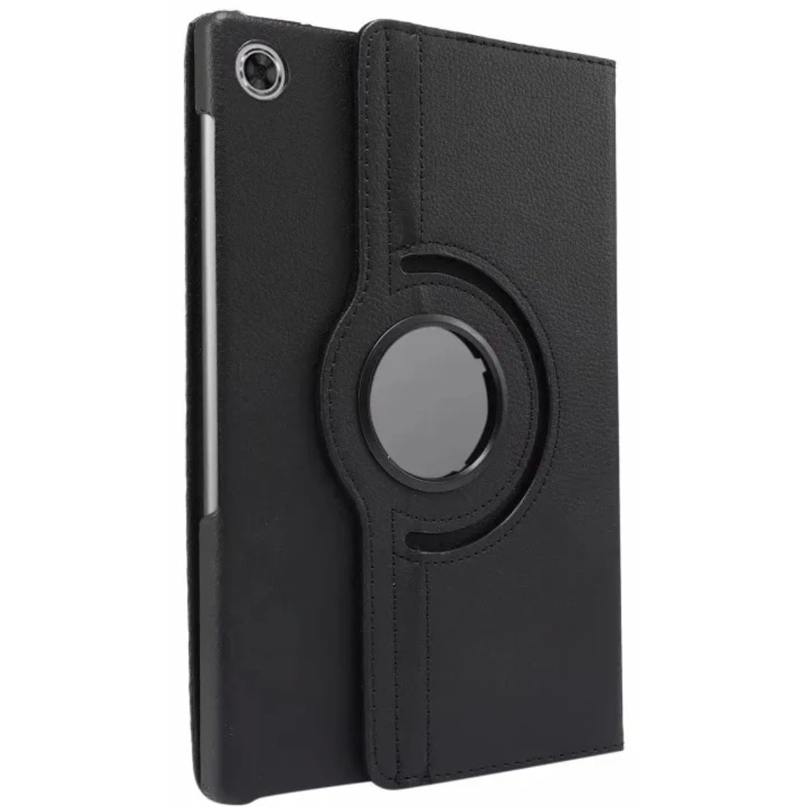 Husa rotativa 360°, Samsung, Galaxy Tab A9 8.7, dimensiune, piele, functie de suport, acces la porturi, design subtire, calitate superioara, colturi intarite, usor de utilizat, aspect estetic, setul contine 1 bucata, material: piele ecologica