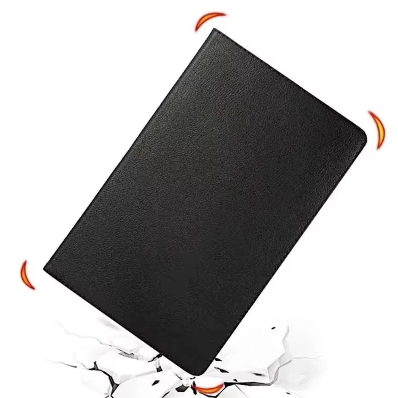 Husa rotativa 360°, Samsung, Galaxy Tab A9 8.7, dimensiune, piele, functie de suport, acces la porturi, design subtire, calitate superioara, colturi intarite, usor de utilizat, aspect estetic, setul contine 1 bucata, material: piele ecologica