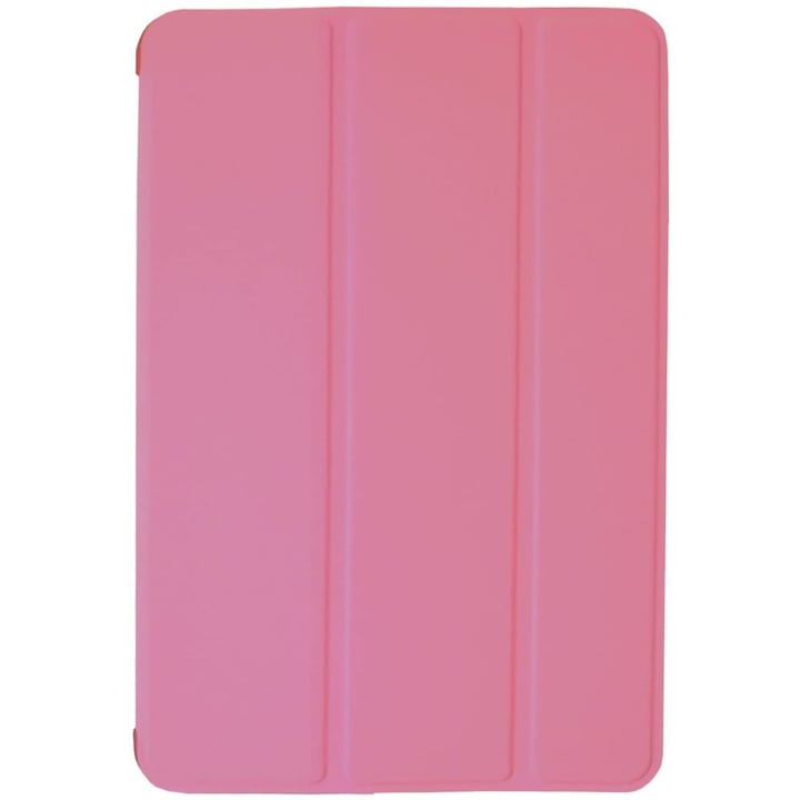 Husa de protectie Khomo, Pentru Apple iPad Mini 4, Transparent/Roz