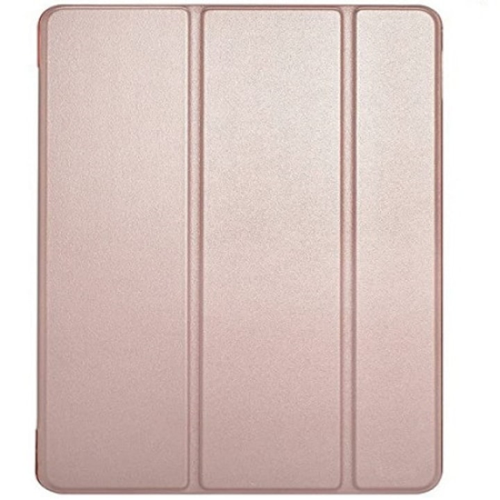 Husa Smart Cover compatibila cu Ipad Air 4/5, 2020-2022, 10.9inch, Roz Gold, TELGORBCS