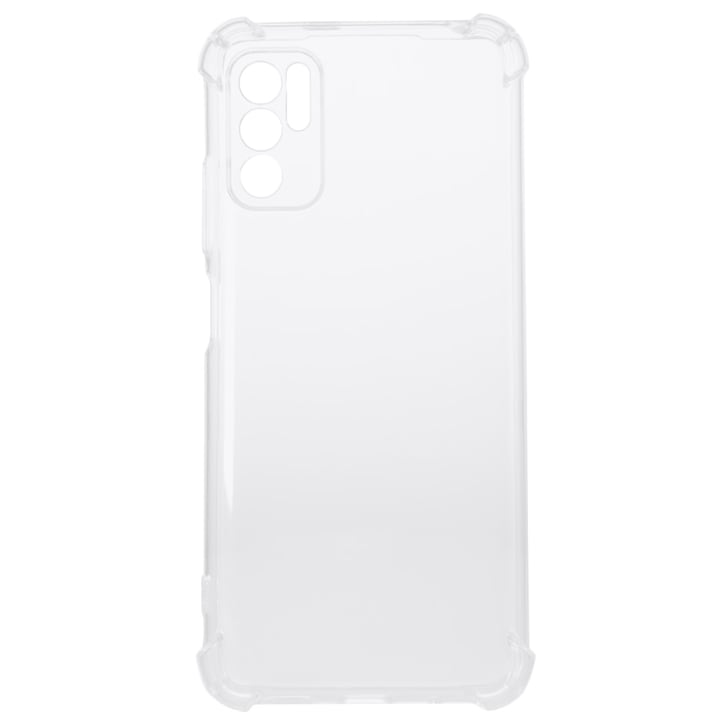 Husa de protectie Spacer pentru Xiaomi Redmi Note 10 5G, material flexibil TPU, Transparenta