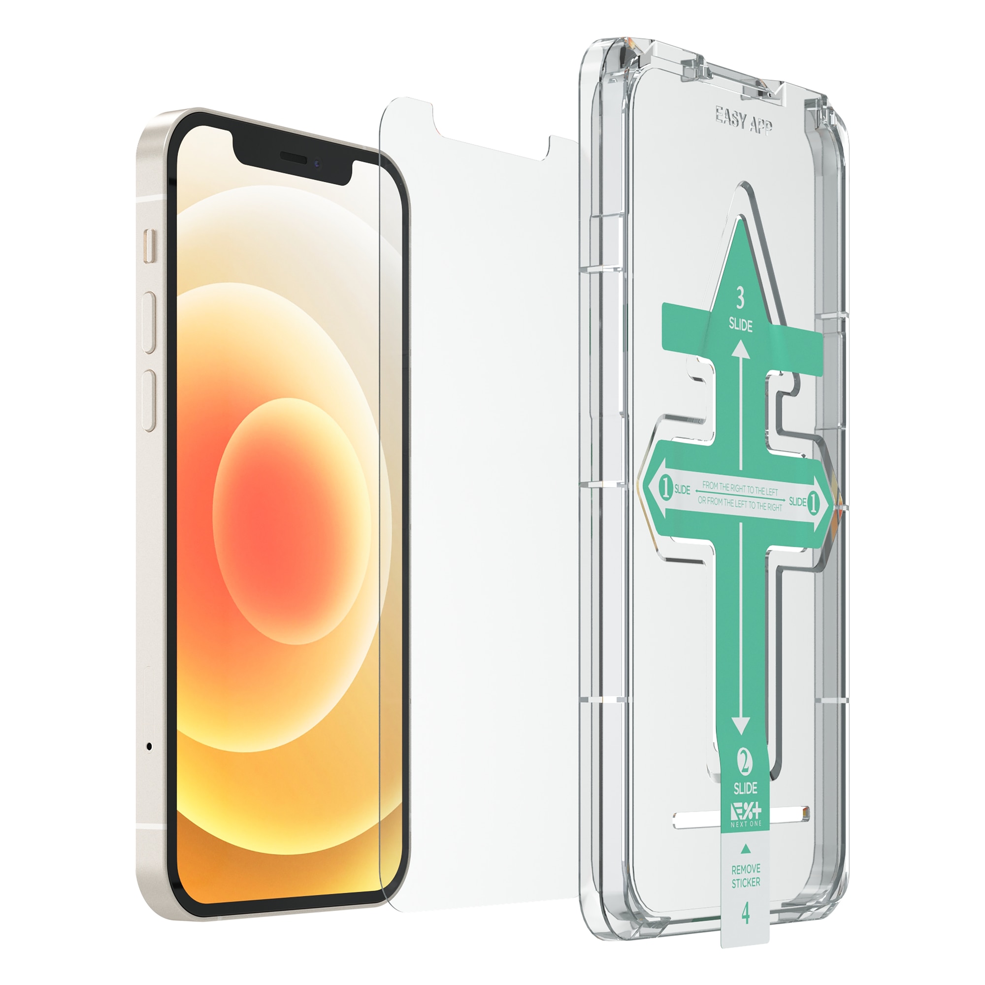 Folie de protectie NEXT ONE pentru iPhone 12 si iPhone 12 Pro