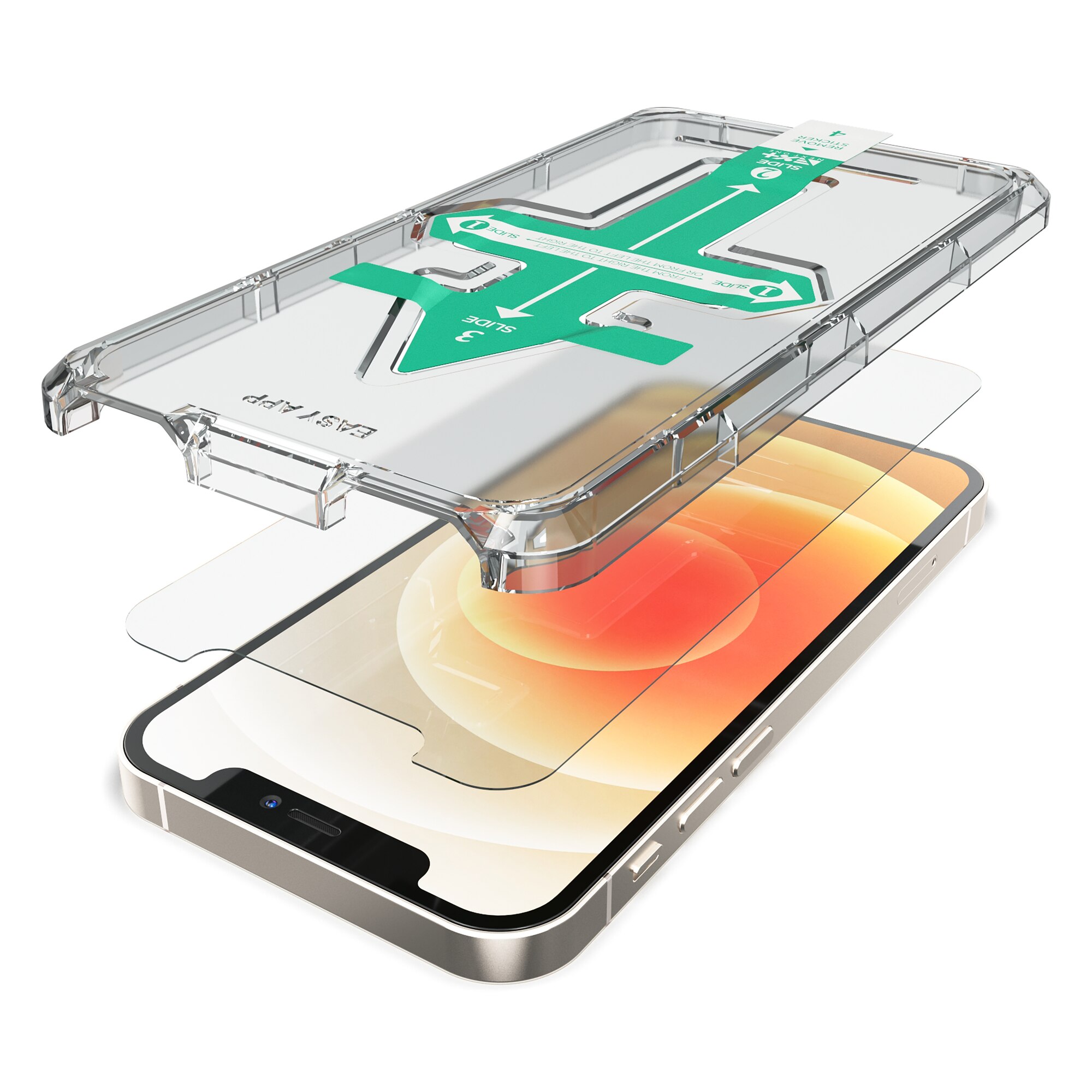 Folie de protectie NEXT ONE pentru iPhone 12 si iPhone 12 Pro