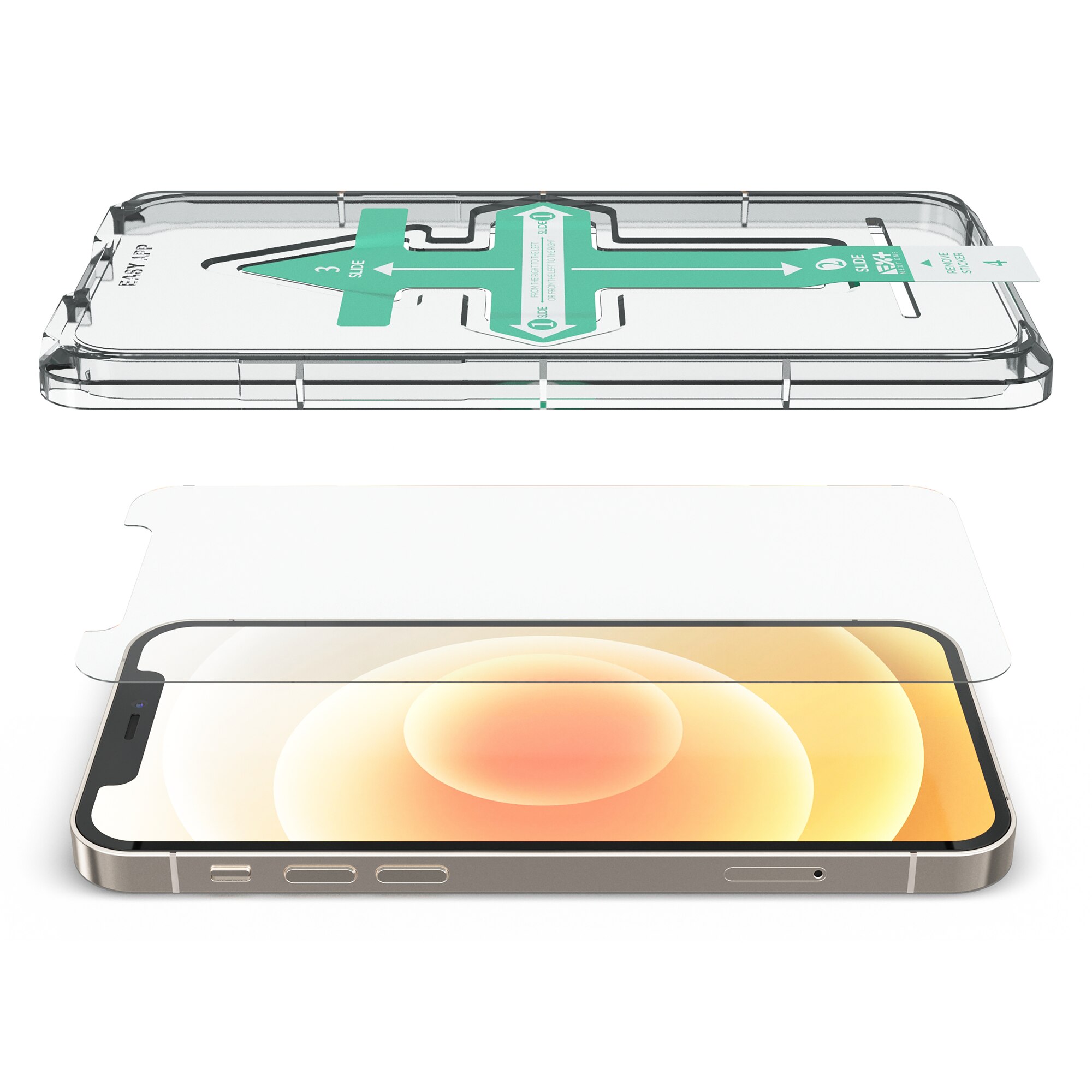 Folie de protectie NEXT ONE pentru iPhone 12 si iPhone 12 Pro