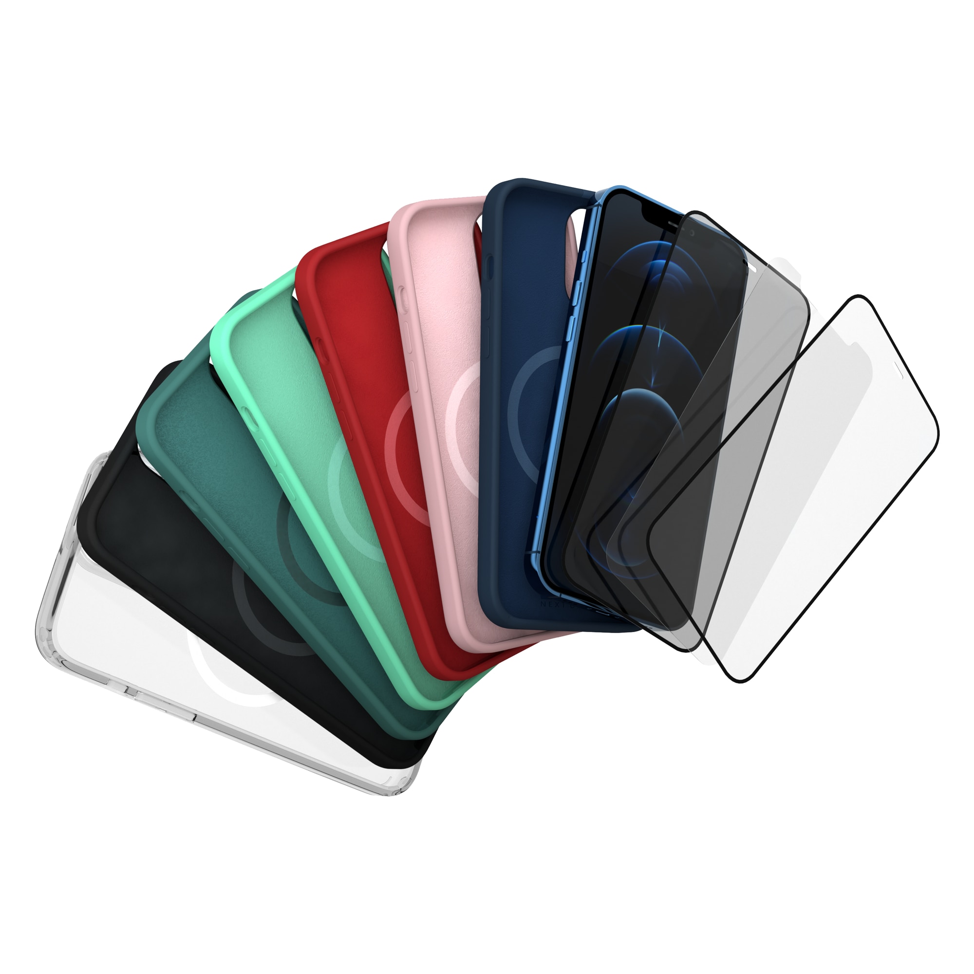Folie de protectie NEXT ONE pentru iPhone 12 si iPhone 12 Pro