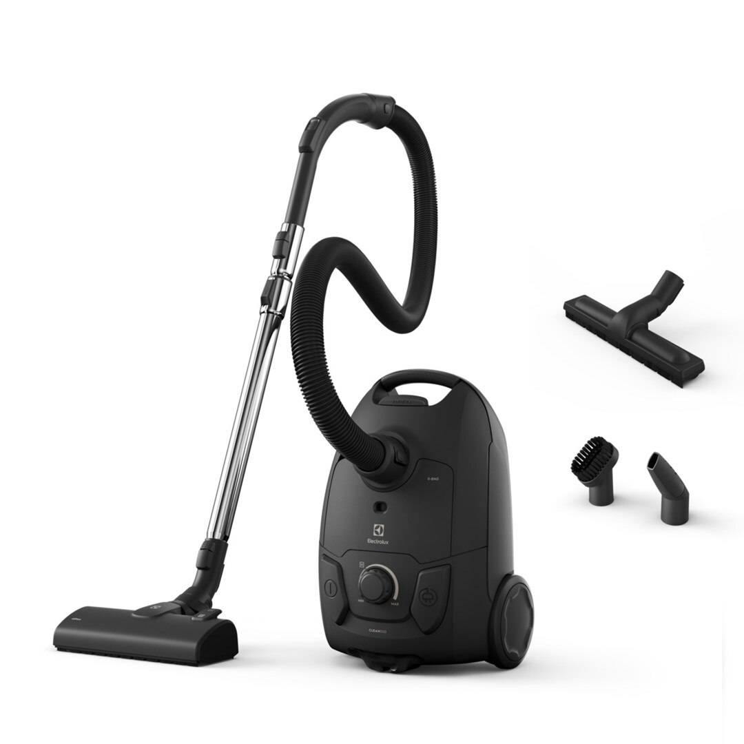 Aspirator Electrolux EB51C2GG, compact, cu perie AllFloor, 72m autonomie, filtrare 99,99%, gri