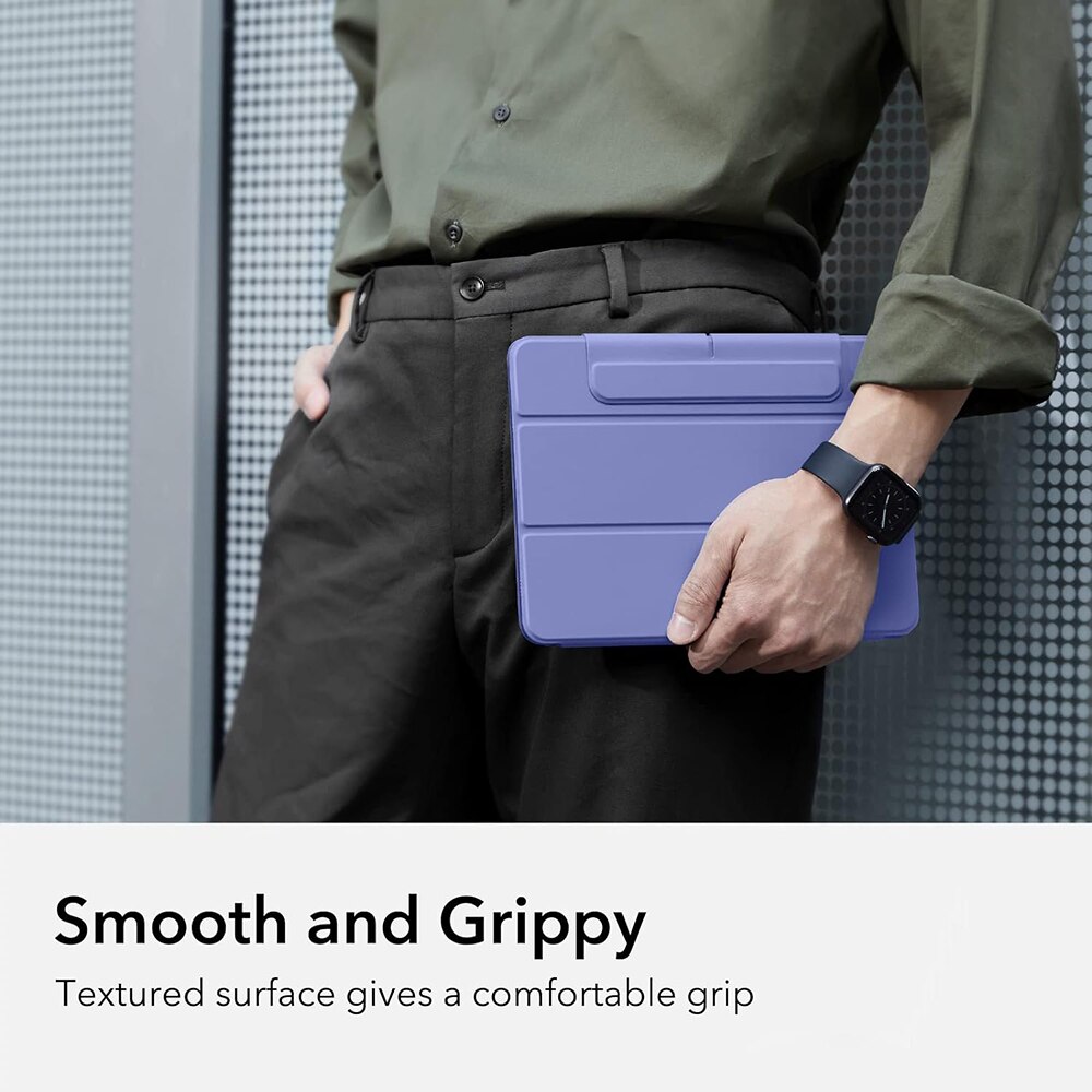 Husa pentru iPad Pro 11 2018 / iPad Air 4 / 5 / 6 (2020/2022/2024), ESR Rebound Magnetic, Lavender